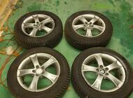 Grajewo ogłoszenia: Używane felgi aluminiowe 5x100, ET45, 57,1 mm, R16
Opony Nokian... - zdjęcie