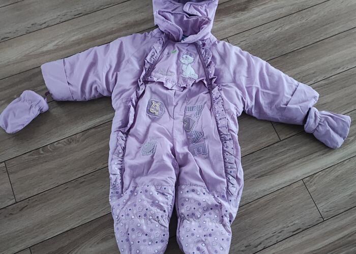 Grajewo ogłoszenia: Sprzedam kombinezon zimowy na 1,5 roku, zapinany na suwak, stan...